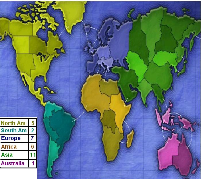 the map